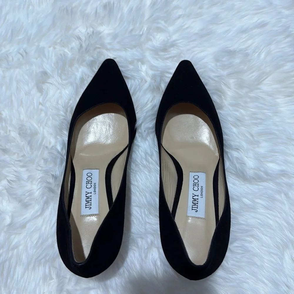 New Jimmy Choo Romy 60 suede pump size 36EU
